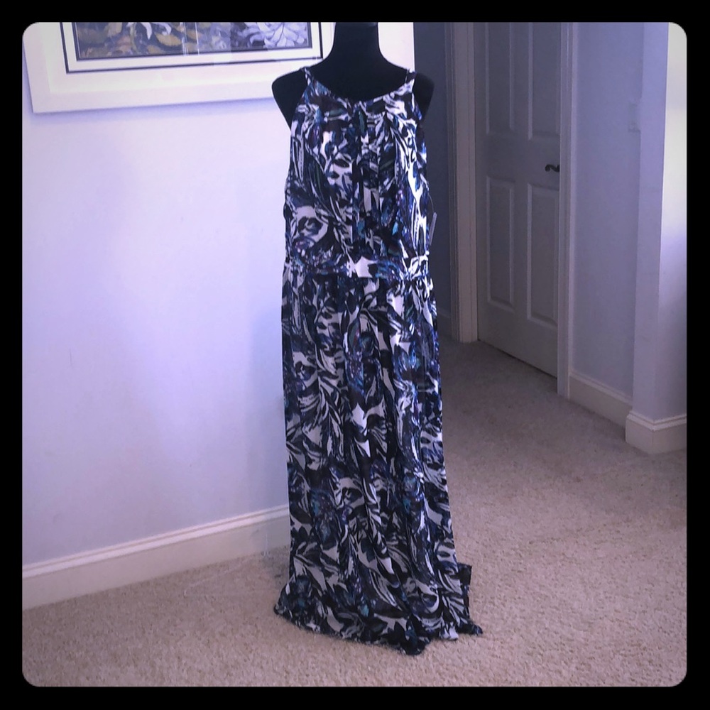 Floral long Dress